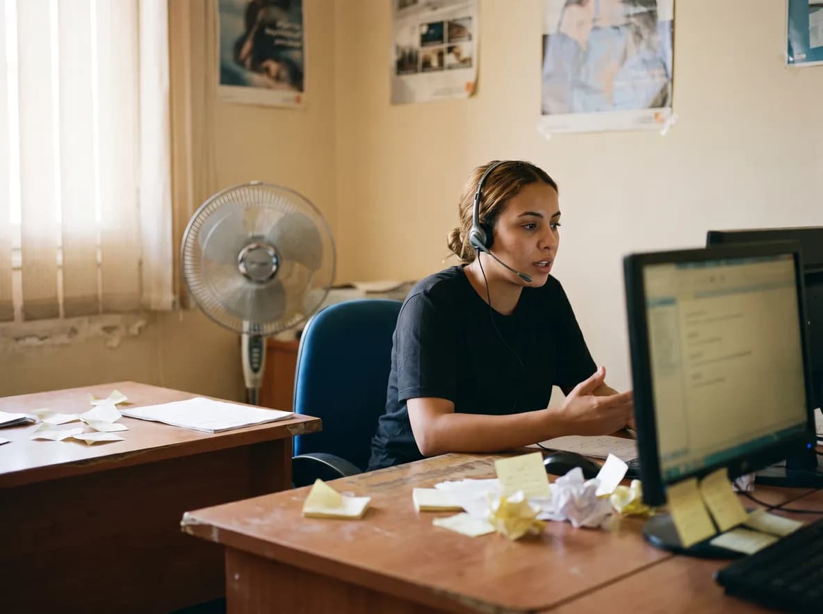 Call-centre AI